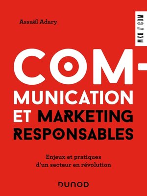 cover image of Communication et marketing responsables